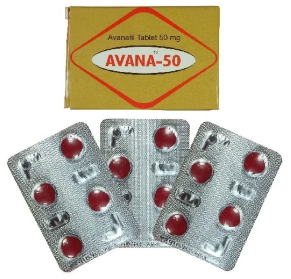 Avana 50mg (Avanafil 50)